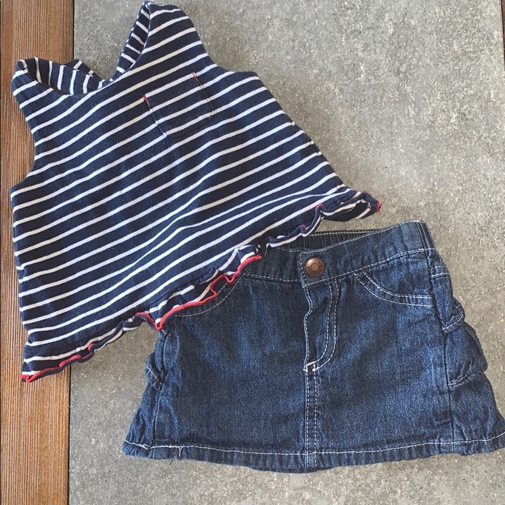 Stripes Denim outfit